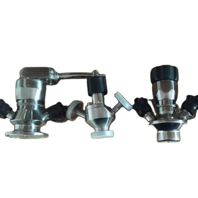 Fabrikpreis-Edelstahl-Probenahme-Ventil fertigte gesundheitlichen Tow Port Sample Valve SS304&316 besonders an
