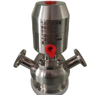 Fabrikpreis fertigte gesundheitliches Tow Port Stainless Steel Samplings-Ventil DN10 DN15 DN20 DN25 SS304&316 besonders an