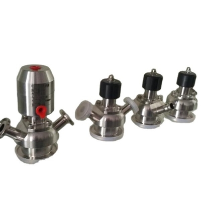 Fabrikpreis-Edelstahl-Probenahme-Ventil fertigte gesundheitlichen Tow Port Sample Valve besonders an